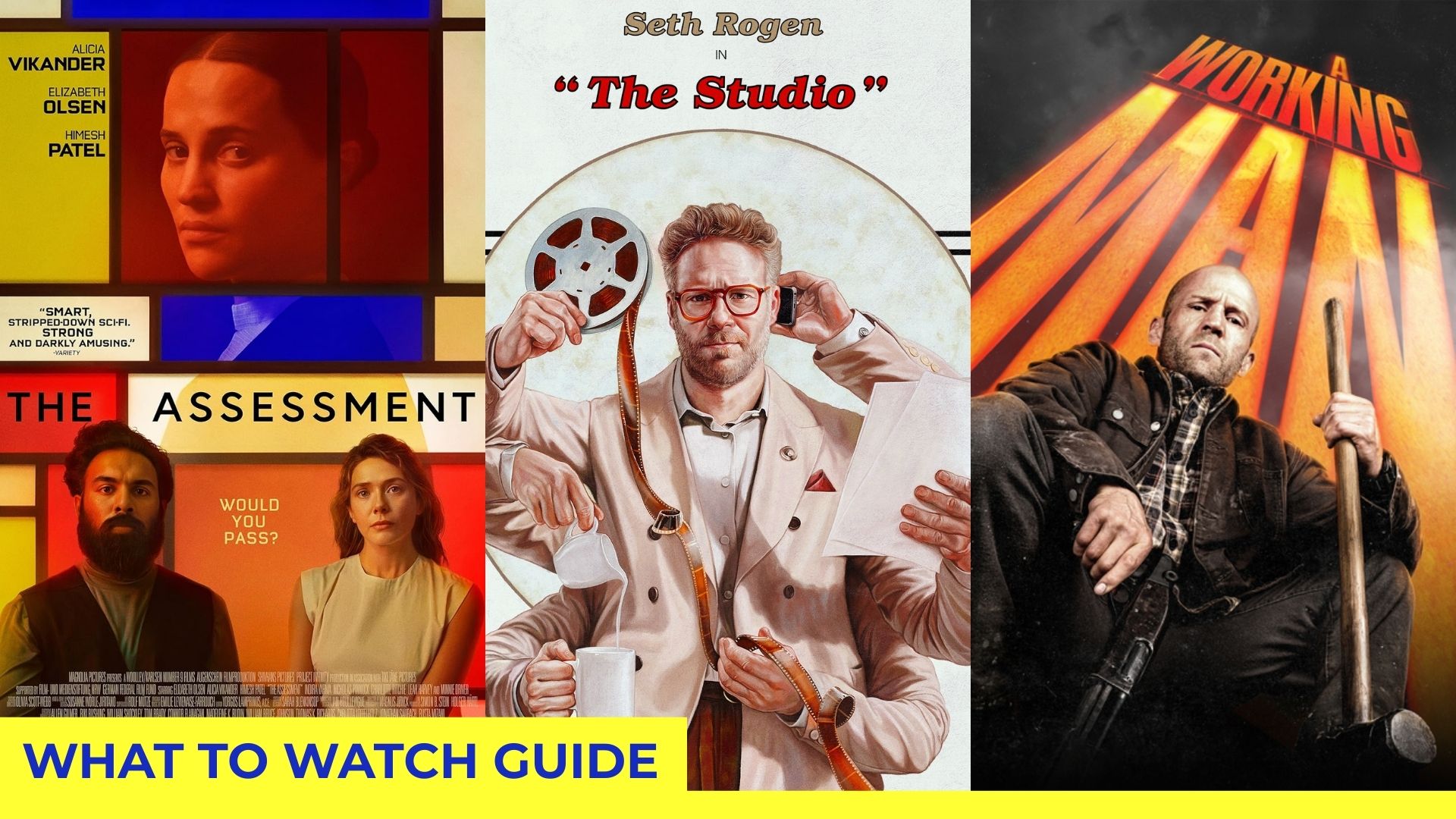 The Studio, A Working Man, The Assessment, The White Lotus S3, and more